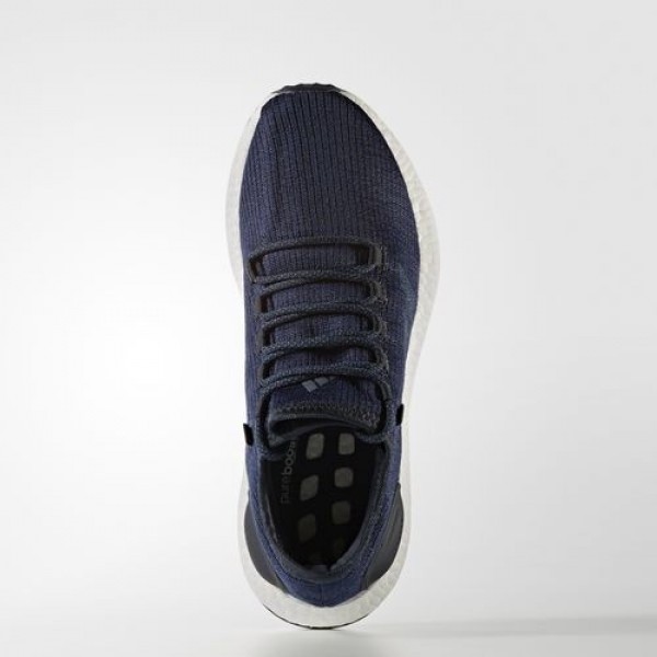 Adidas Pure Boost Homme Night Navy/Core Blue/Mystery Blue Running Chaussures NO: BA8898