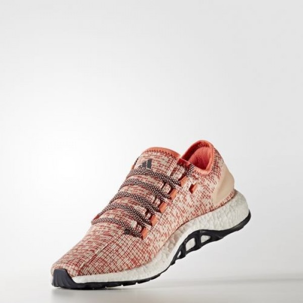Adidas Pure Boost Clima Homme Easy Coral/Collegiate Navy/Linen Running Chaussures NO: BA9059