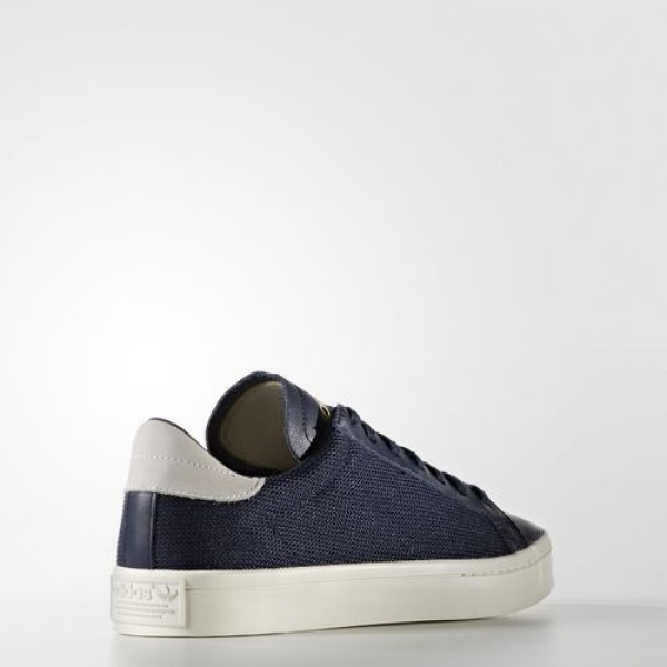 Adidas Court Vantage Homme Collegiate Navy/Footwear White Originals Chaussures NO: S76197
