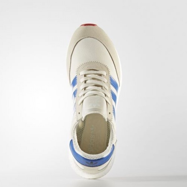 Adidas Iniki Runner Femme Off White/Blue/Core Red Originals Chaussures NO: BB2093