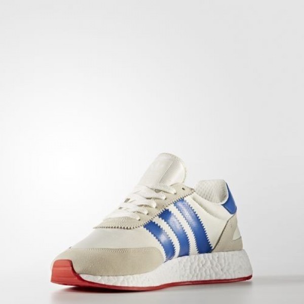 Adidas Iniki Runner Femme Off White/Blue/Core Red Originals Chaussures NO: BB2093