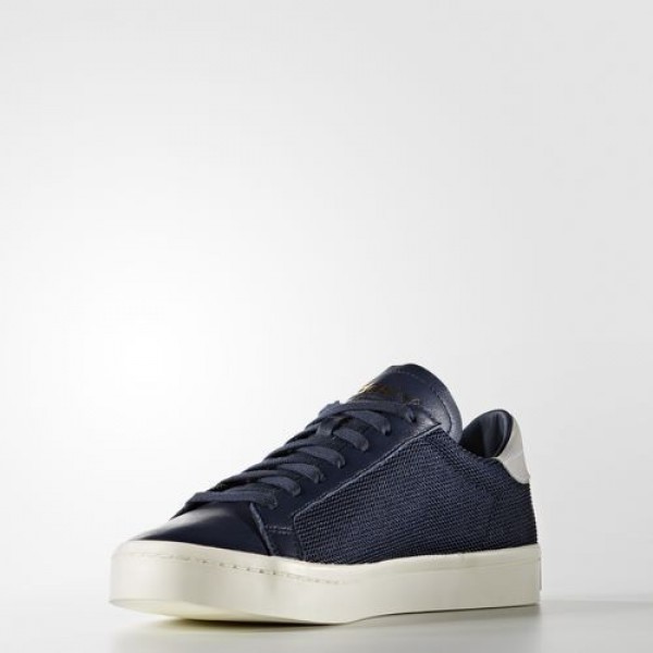 Adidas Court Vantage Homme Collegiate Navy/Footwear White Originals Chaussures NO: S76197