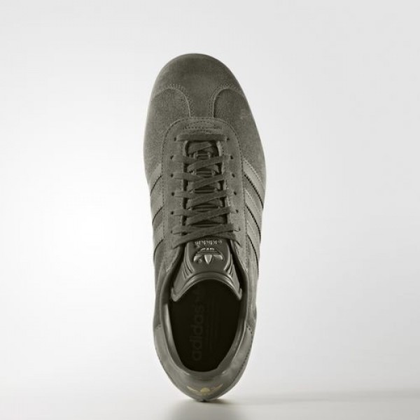 Adidas Gazelle Homme Olive Cargo/Gum Originals Chaussures NO: BB5265