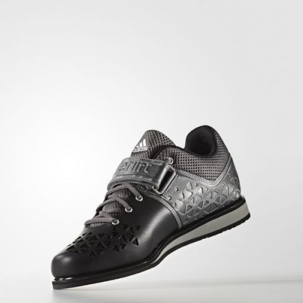 Adidas Powerlift.3 Homme Core Black/Silver Metallic/Iron Metallic Training Chaussures NO: AQ3330