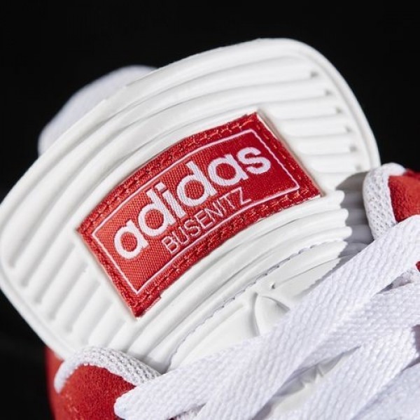 Adidas Busenitz Pro Homme Scarlet/Footwear White Originals Chaussures NO: BB8432