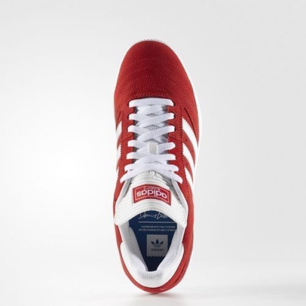 Adidas Busenitz Pro Homme Scarlet/Footwear White Originals Chaussures NO: BB8432