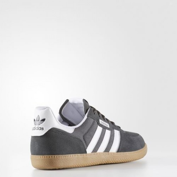 Adidas Leonero Homme Dark Grey Heather Solid Grey/Footwear White/Gum Originals Chaussures NO: BB8532