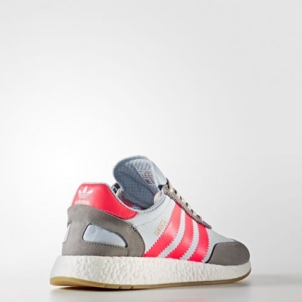 Adidas Iniki Runner Femme Solid Grey/Turbo/Gum Originals Chaussures NO: BB2098