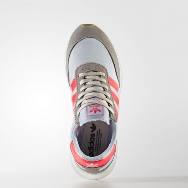 Adidas Iniki Runner Femme Solid Grey/Turbo/Gum Originals Chaussures NO: BB2098
