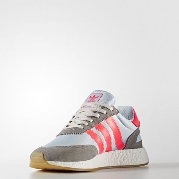 Adidas Iniki Runner Femme Solid Grey/Turbo/Gum Originals Chaussures NO: BB2098