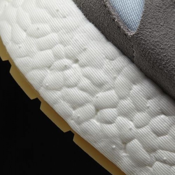 Adidas Iniki Runner Femme Solid Grey/Turbo/Gum Originals Chaussures NO: BB2098