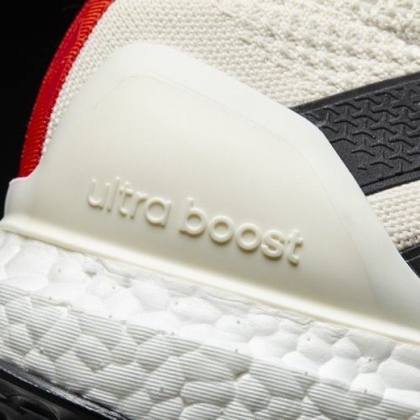 Adidas Ace 16+ Purecontrol Ultra Boost Homme Off White/Core Black/Red Football Chaussures NO: BY9091