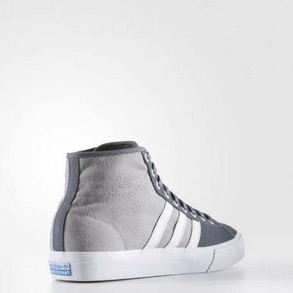 Adidas Matchcourt Remix High Homme Onix/Footwear White/Customized Originals Chaussures NO: BB8589