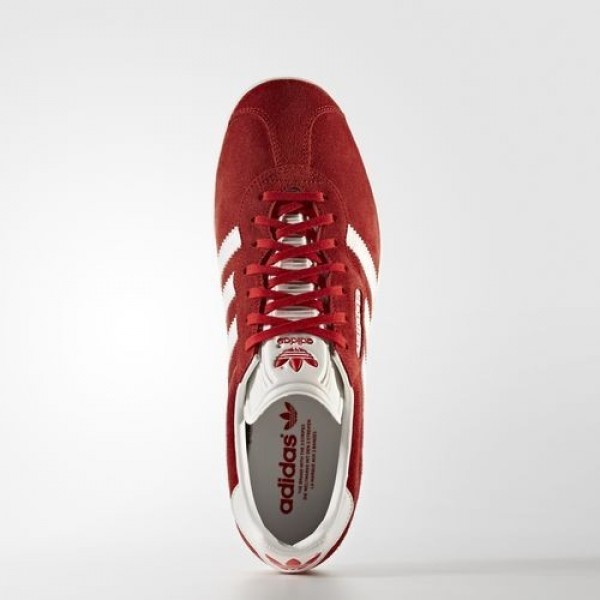Adidas Gazelle Super Femme Red/Vintage White/Gold Metallic Originals Chaussures NO: BB5242