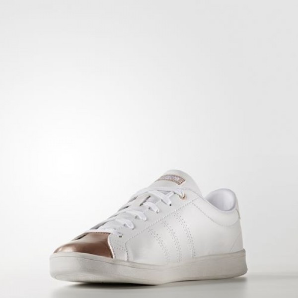 Adidas Advantage Clean Qt Femme Footwear White/Copper Metallic neo Chaussures NO: AW4014