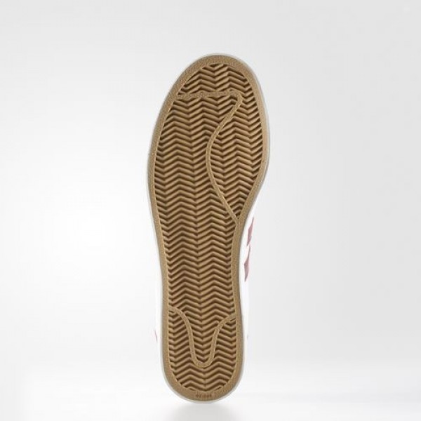 Adidas Skate Adv Homme Footwear White/Collegiate Burgundy/Gum Originals Chaussures NO: BB8711