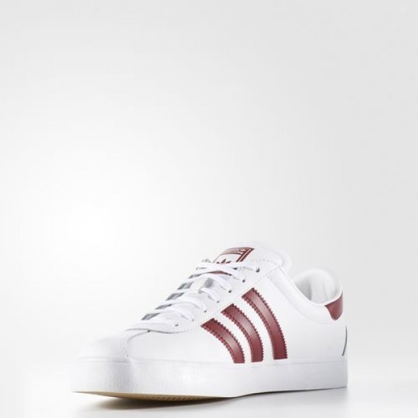 Adidas Skate Adv Homme Footwear White/Collegiate Burgundy/Gum Originals Chaussures NO: BB8711