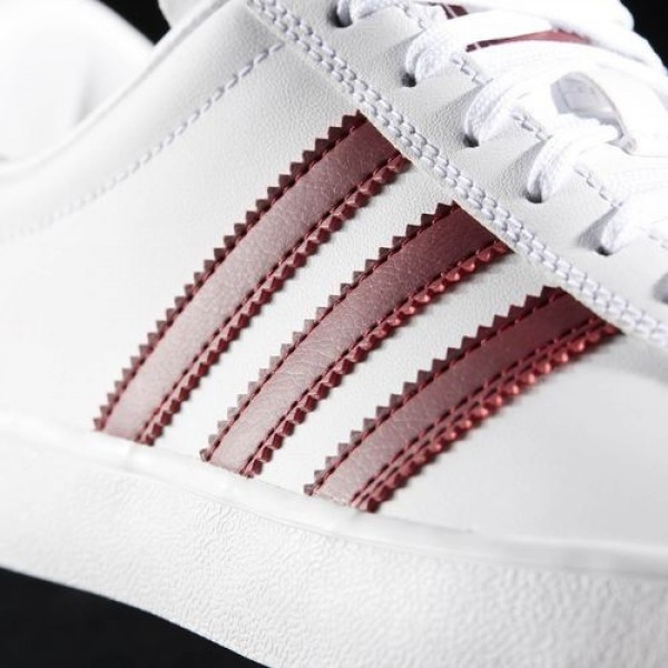 Adidas Skate Adv Homme Footwear White/Collegiate Burgundy/Gum Originals Chaussures NO: BB8711