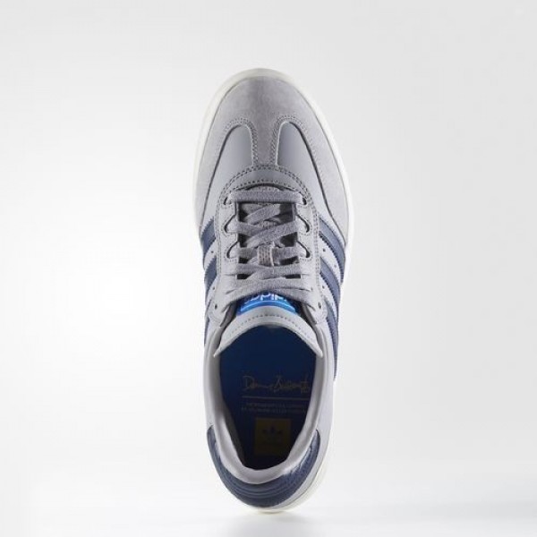 Adidas Busenitz Vulc Samba Edition Homme Light Onix/Collegiate Navy/Bluebird Originals Chaussures NO: BY4236