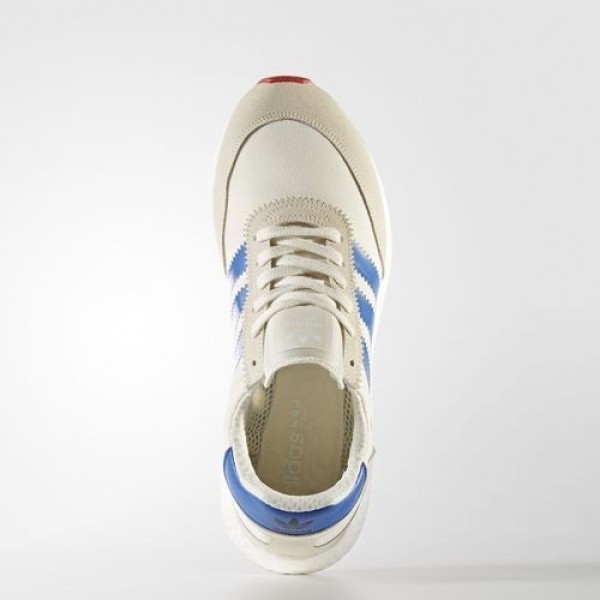 Adidas Iniki Runner Homme Off White/Blue/Core Red Originals Chaussures NO: BB2093