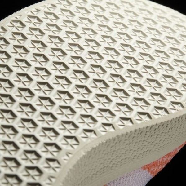 Adidas Gazelle Primeknit Femme Sun Glow/Footwear White/Chalk White Originals Chaussures NO: BB5211