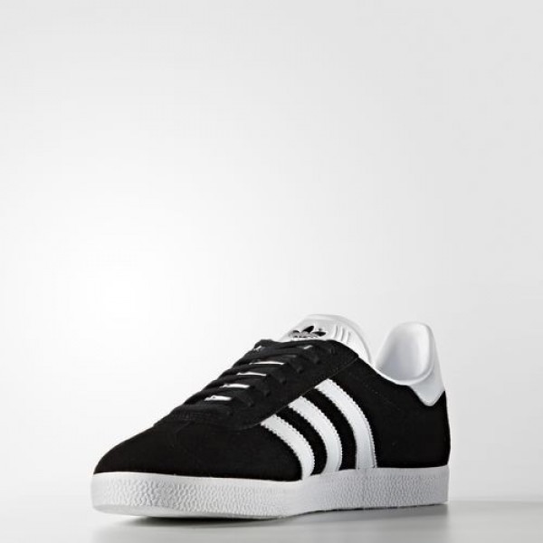 Adidas Gazelle Homme Core Black/White/Gold Metallic Originals Chaussures NO: BB5476