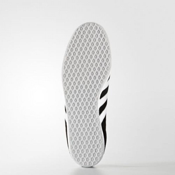 Adidas Gazelle Homme Core Black/White/Gold Metallic Originals Chaussures NO: BB5476