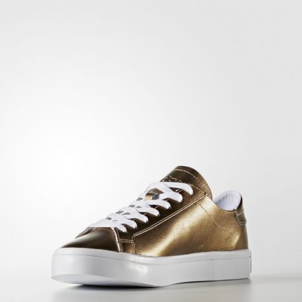 Adidas Court Vantage Femme Copper Metallic/Footwear White Originals Chaussures NO: BB5201