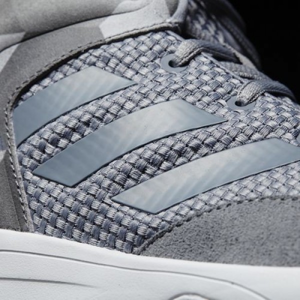 Adidas Cloudfoam Revival Mid Homme Grey/Core Black neo Chaussures NO: AW3950