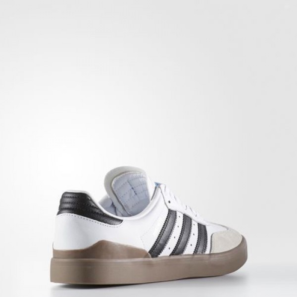 Adidas Busenitz Vulc Samba Edition Homme Footwear White/Core Black/Bluebird Originals Chaussures NO: BB8449