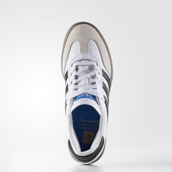 Adidas Busenitz Vulc Samba Edition Homme Footwear White/Core Black/Bluebird Originals Chaussures NO: BB8449