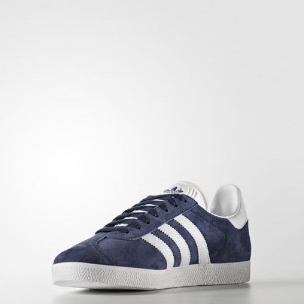 Adidas Gazelle Femme Collegiate Navy/White/Gold Metallic Originals Chaussures NO: BB5478