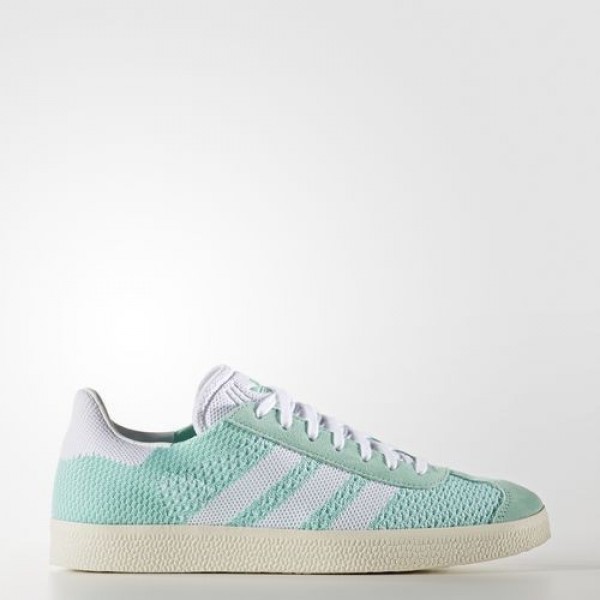 Adidas Gazelle Primeknit Femme Easy Green/Footwear White/Chalk White Originals Chaussures NO: BB5210