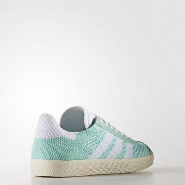 Adidas Gazelle Primeknit Femme Easy Green/Footwear White/Chalk White Originals Chaussures NO: BB5210