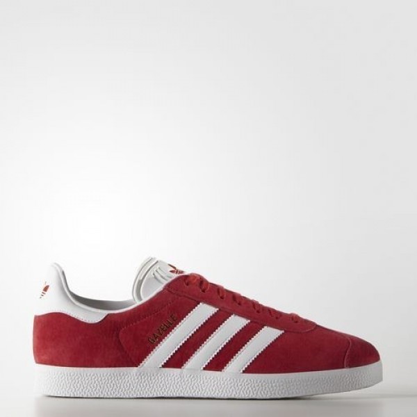 Adidas Gazelle Femme Scarlet/Footwear White/Gold M...