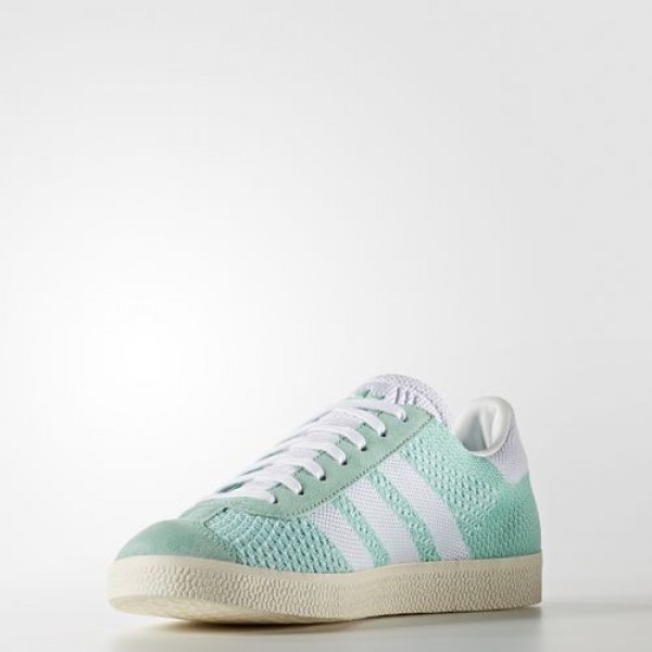 Adidas Gazelle Primeknit Femme Easy Green/Footwear White/Chalk White Originals Chaussures NO: BB5210