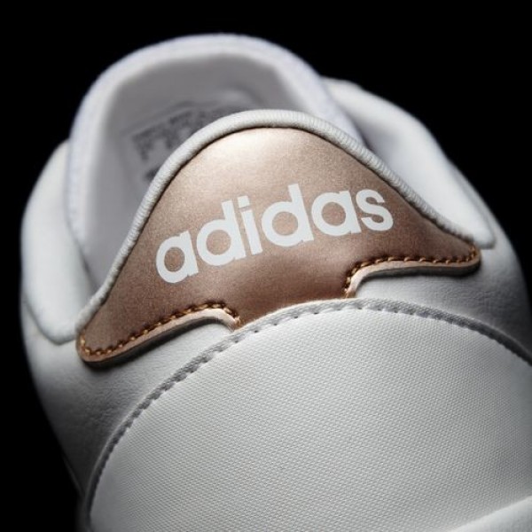 Adidas Cloudfoam Qt Racer Femme Footwear White/Copper Metallic neo Chaussures NO: AW4018