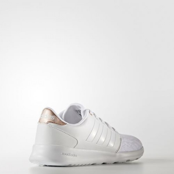 Adidas Cloudfoam Qt Racer Femme Footwear White/Copper Metallic neo Chaussures NO: AW4018
