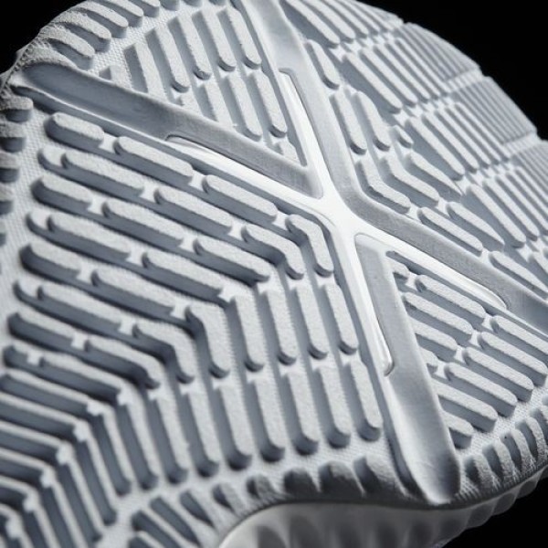 Adidas Crazytrain Pro Femme Footwear White/Silver Metallic/Clear Grey Training Chaussures NO: BB1506