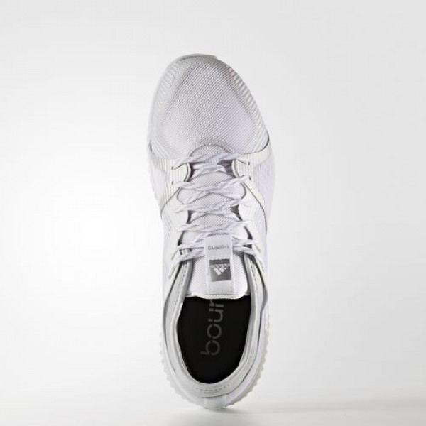 Adidas Crazytrain Pro Femme Footwear White/Silver Metallic/Clear Grey Training Chaussures NO: BB1506