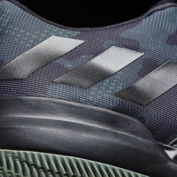 Adidas Crazytrain Bounce Homme Utility Ivy/Core Black/Trace Green Training Chaussures NO: BA9004