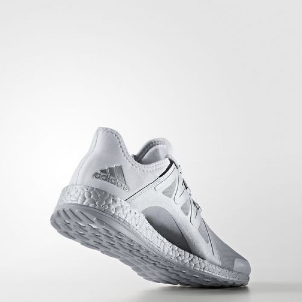 Adidas Pure Boost Xpose Femme Clear Grey/Footwear White/Mid Grey Running Chaussures NO: S82066