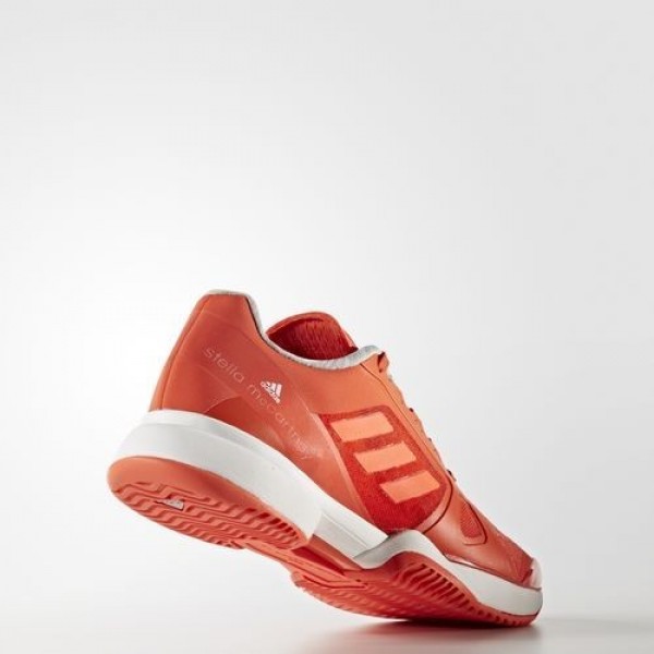 Adidas By Stella Mccartney Barricade 2017 Femme Blaze Orange/Footwear White/Solar Red by Stella McCartney Chaussures NO: AQ6296