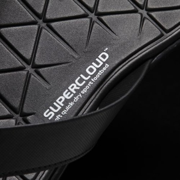 Adidas Tong Caverock Homme Core Black/Footwear White Natation Chaussures NO: S31679