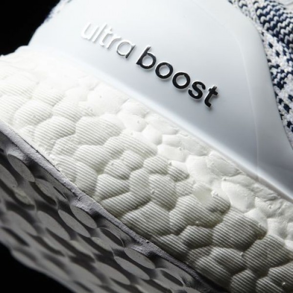Adidas Ultra Boost Uncaged Homme Non Dyed/Footwear White/Collegiate Navy Running Chaussures NO: BA9616