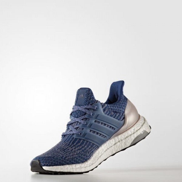 Adidas Ultra Boost Femme Mystery Blue/Vapour Grey Metallic Running Chaussures NO: BA8928