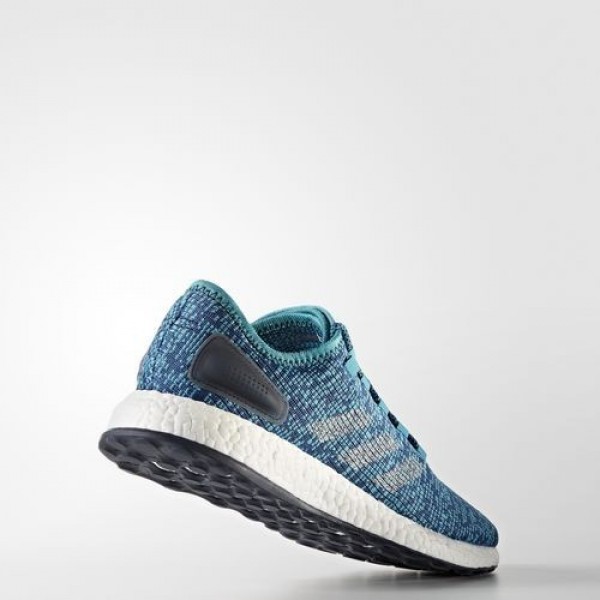Adidas Pure Boost Clima Homme Energy Blue/Linen/Core Blue Running Chaussures NO: BA9056
