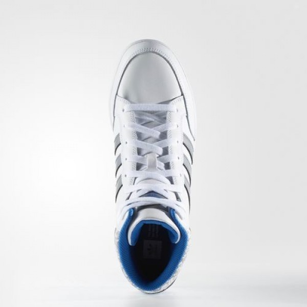 Adidas Varial Mid Homme Footwear White/Grey/Bluebird Originals Chaussures NO: BB8767
