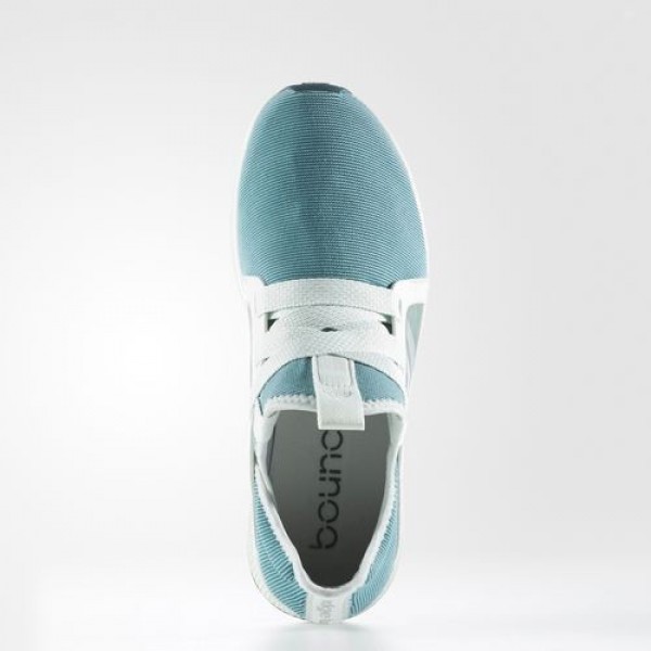 Adidas Edge Luxe Femme Linen Green/Footwear White/Mystery Green Running Chaussures NO: BW0412