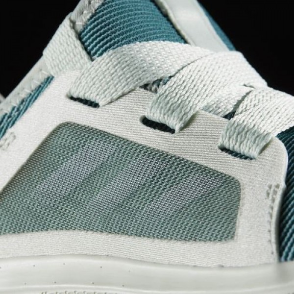 Adidas Edge Luxe Femme Linen Green/Footwear White/Mystery Green Running Chaussures NO: BW0412